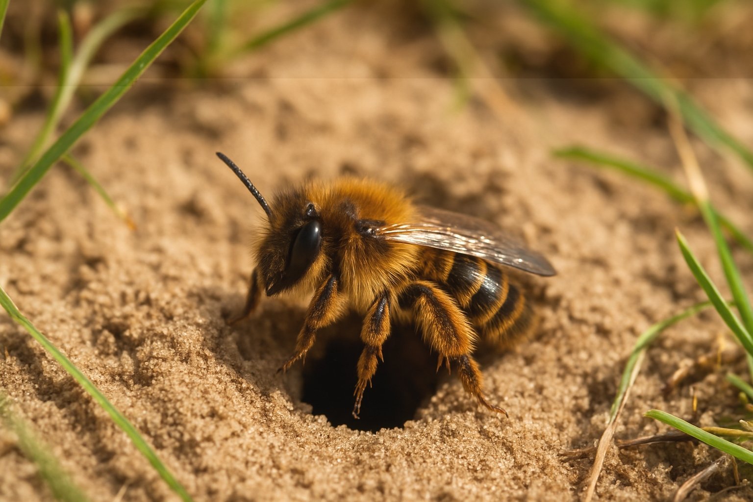 Abeille de terre