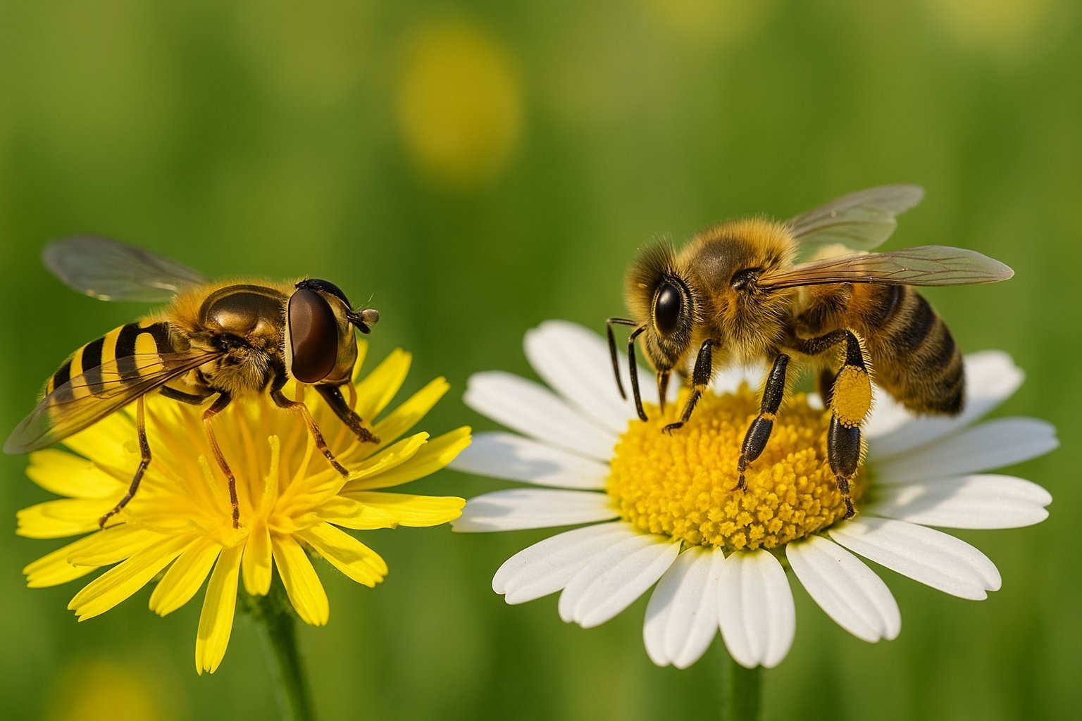 Le Syrphe mouche ou abeille