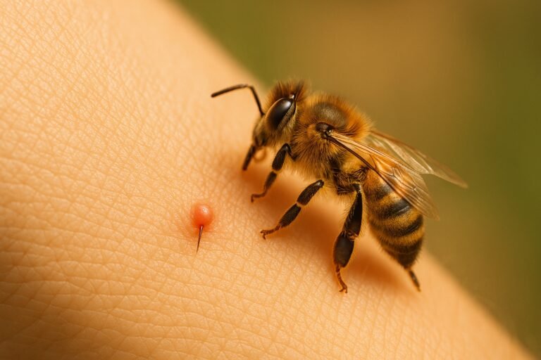 Piqure abeille