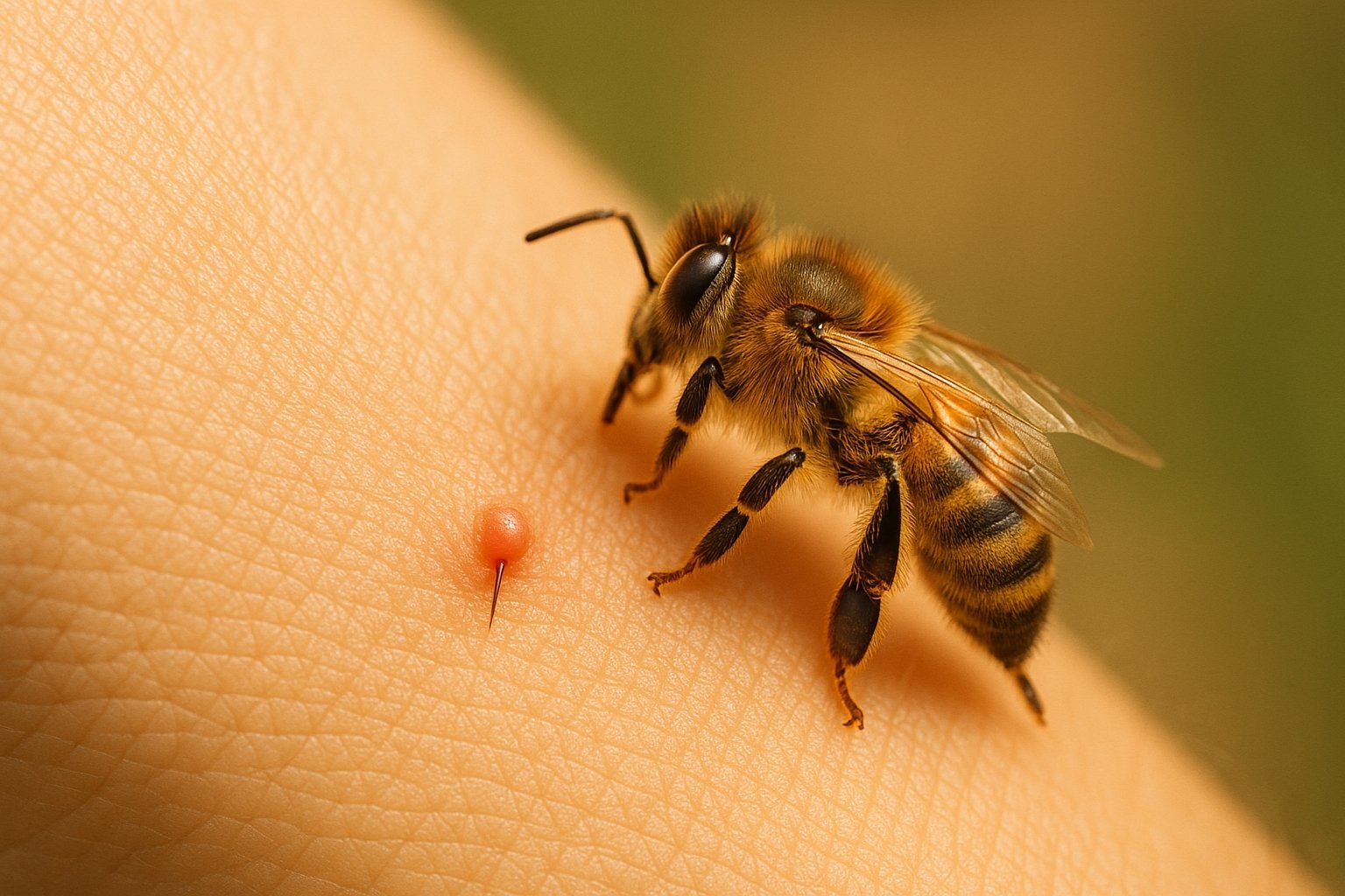 Piqure abeille