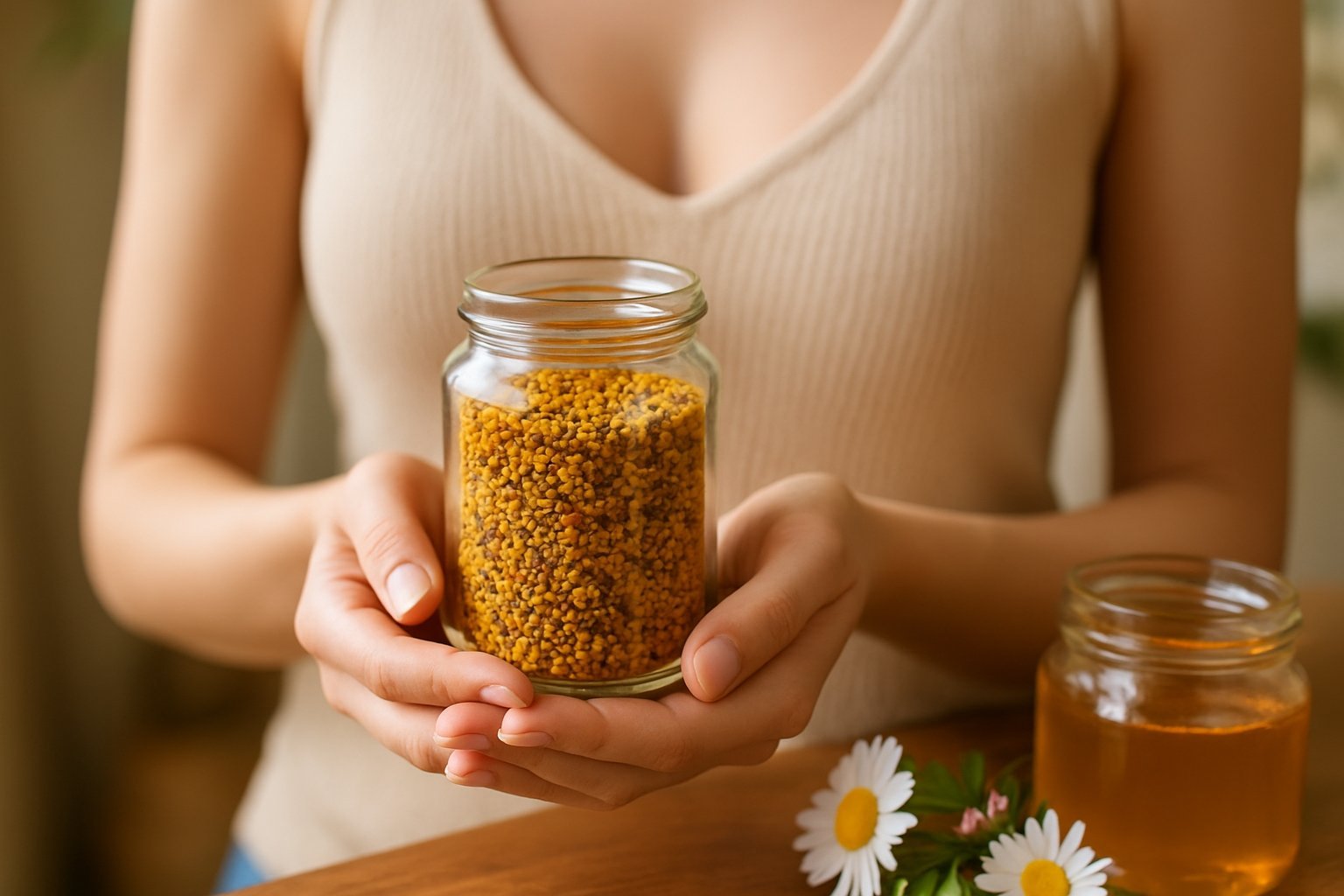 pollen d'abeille poitrine