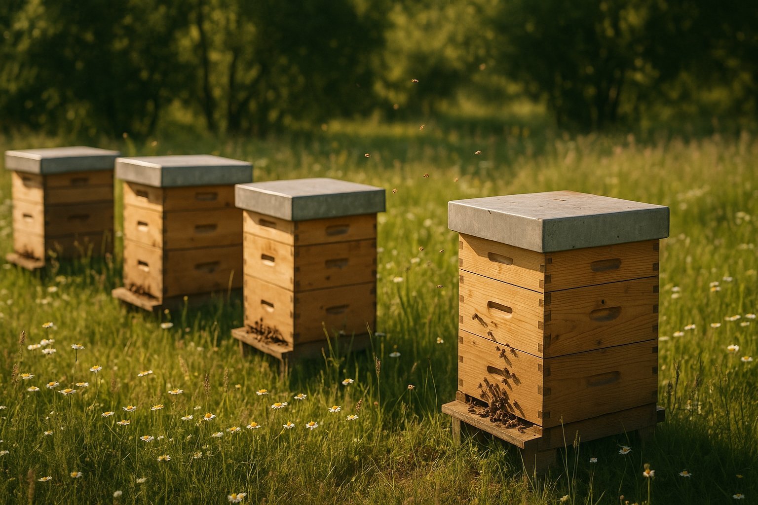 Combien de ruches par hectare