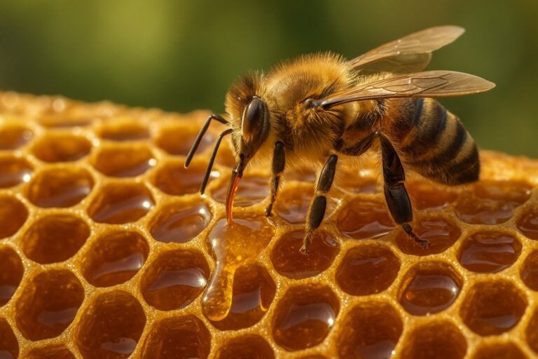 Comment les abeilles font le miel