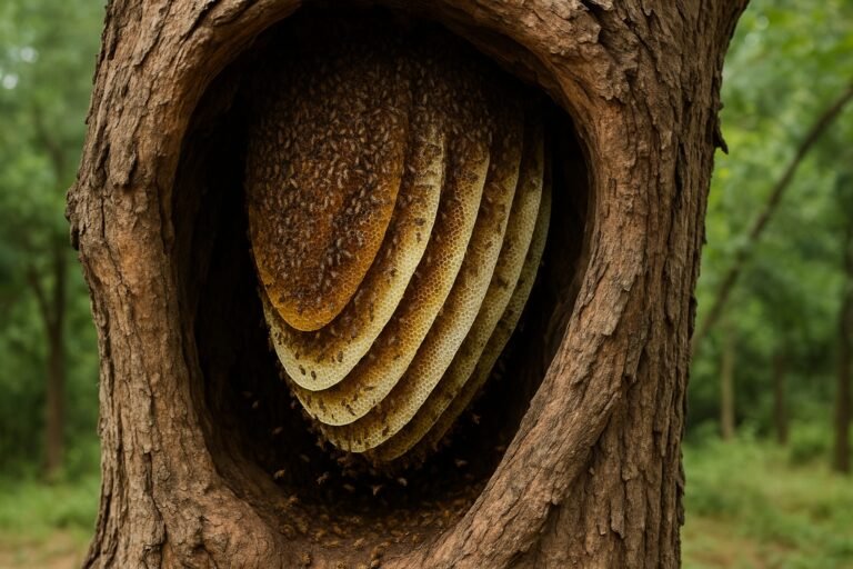 Composition d'une ruche naturelle