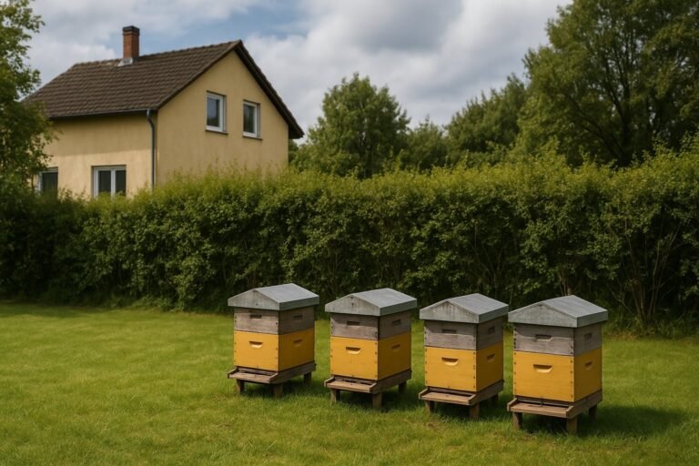 Distance ruches habitation