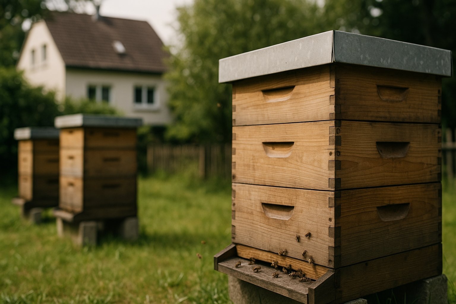 Mon voisin a des ruches, est-ce dangereux
