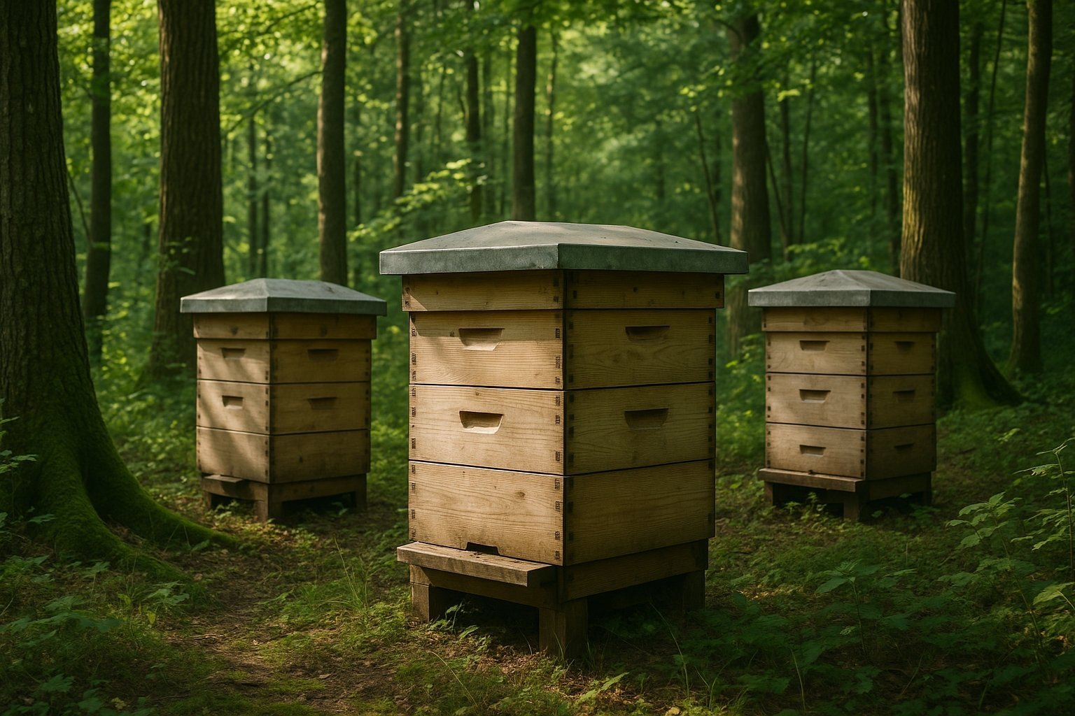 Peut-on mettre des ruches dans un bois