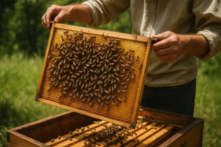 Quelle est la production moyenne annuelle de miel par ruche