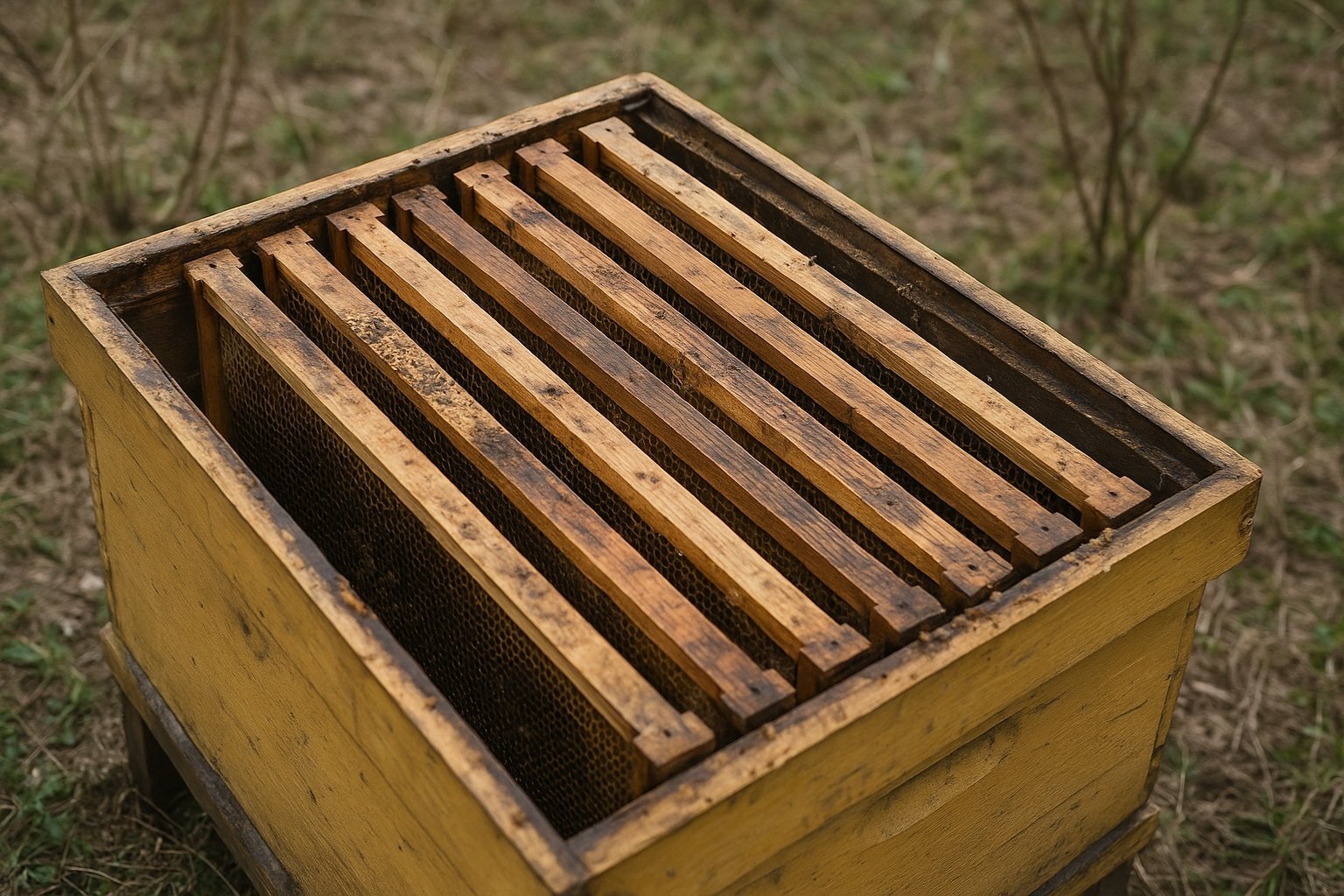 Ruche morte que faire des cadres