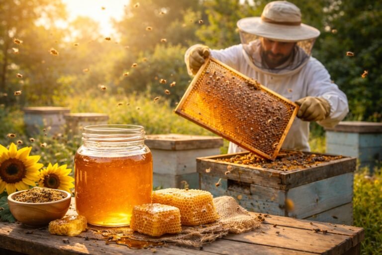 Combien de récoltes de miel par an