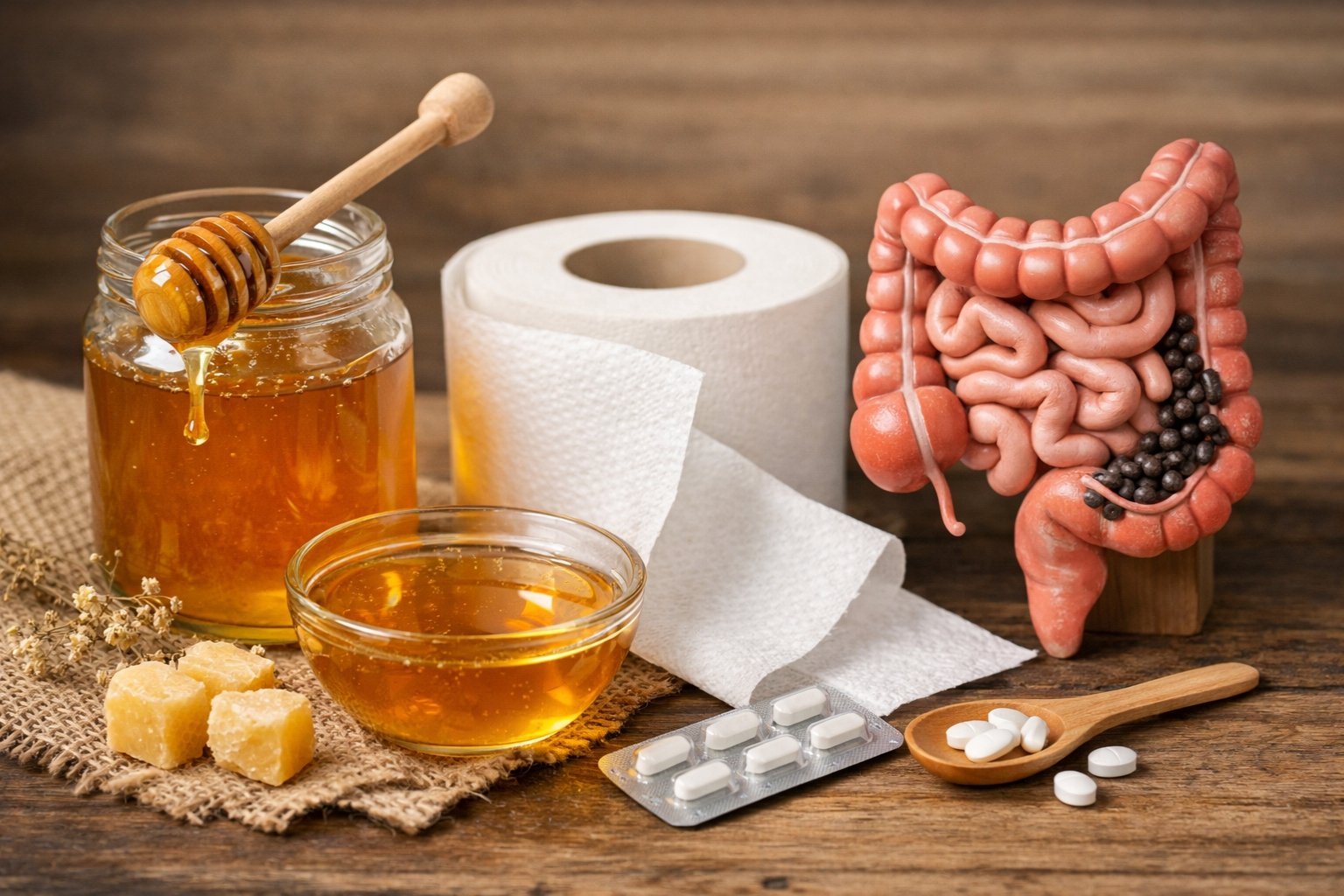 Est ce que le miel constipe