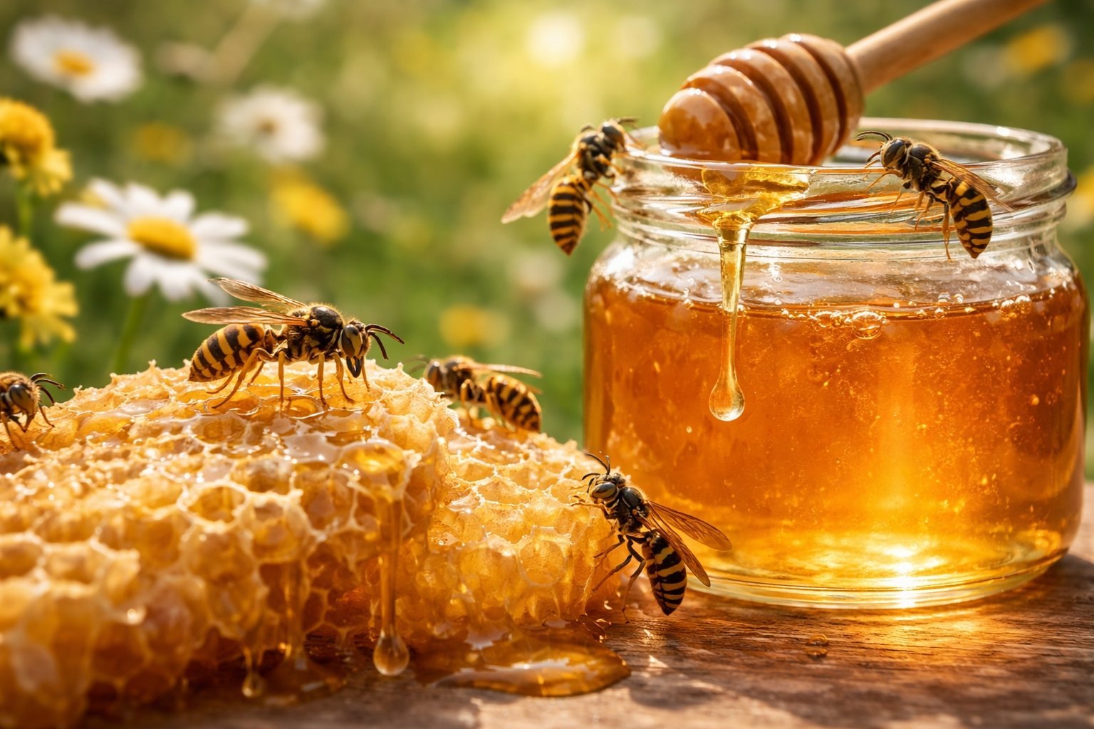 Est ce que les guêpes font du miel