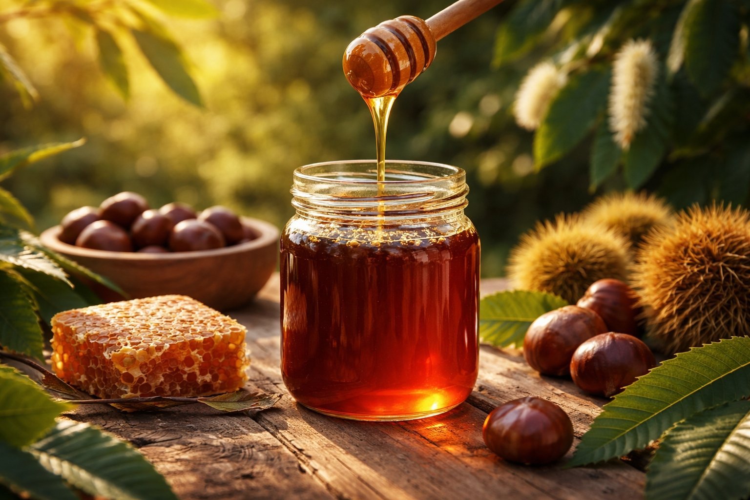 Miel de châtaignier