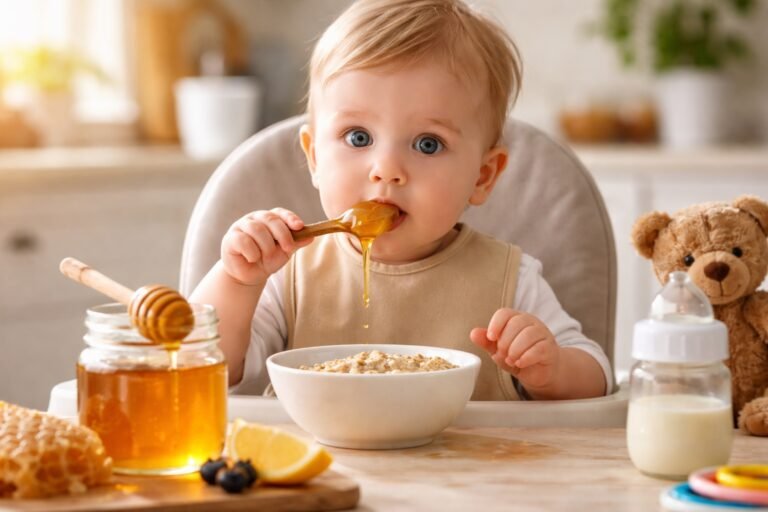 Pourquoi pas de miel avant 3 ans