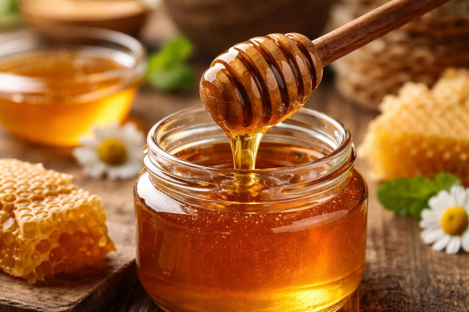 Pourquoi utiliser une cuillère en bois pour le miel