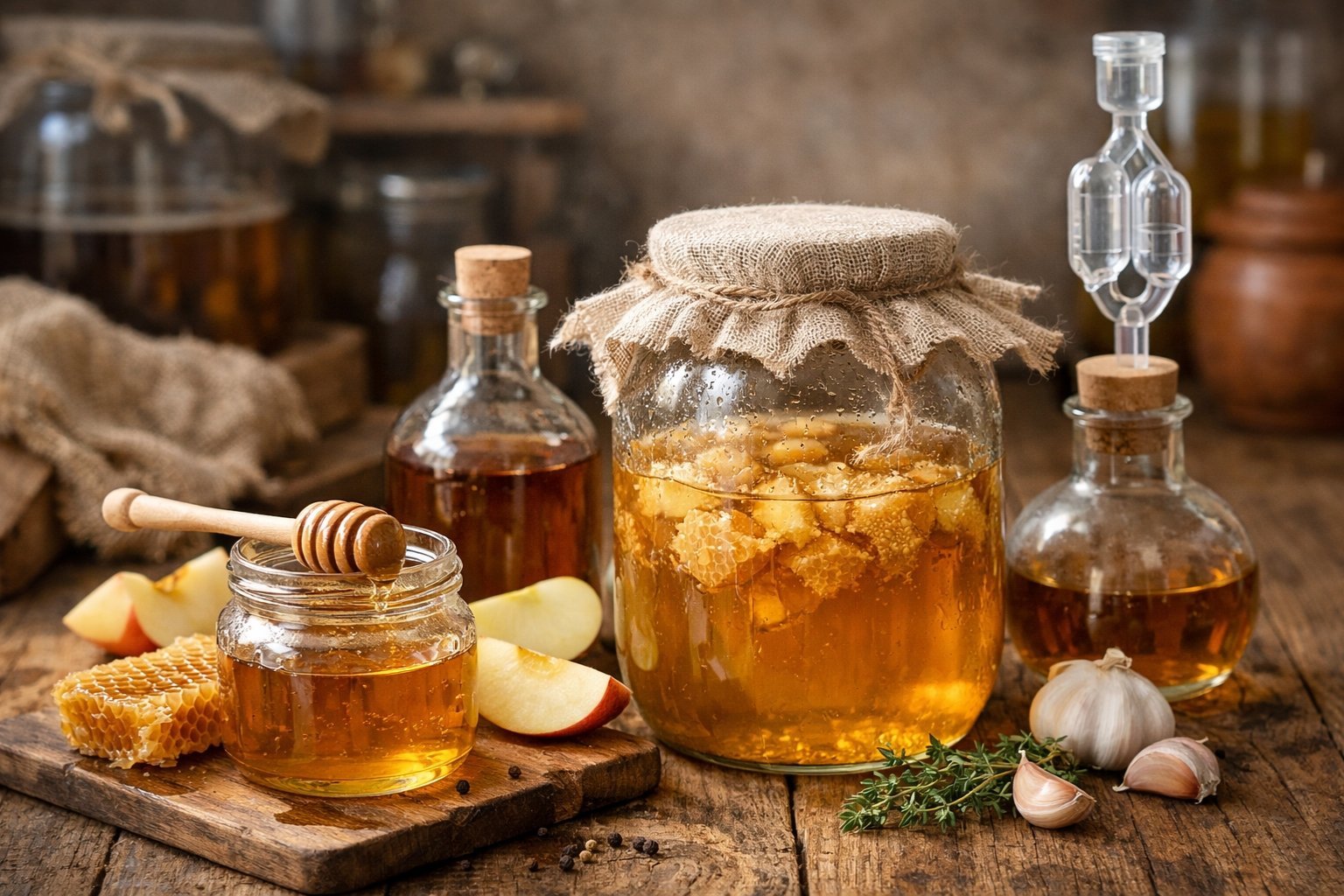 Comment faire du vinaigre de miel