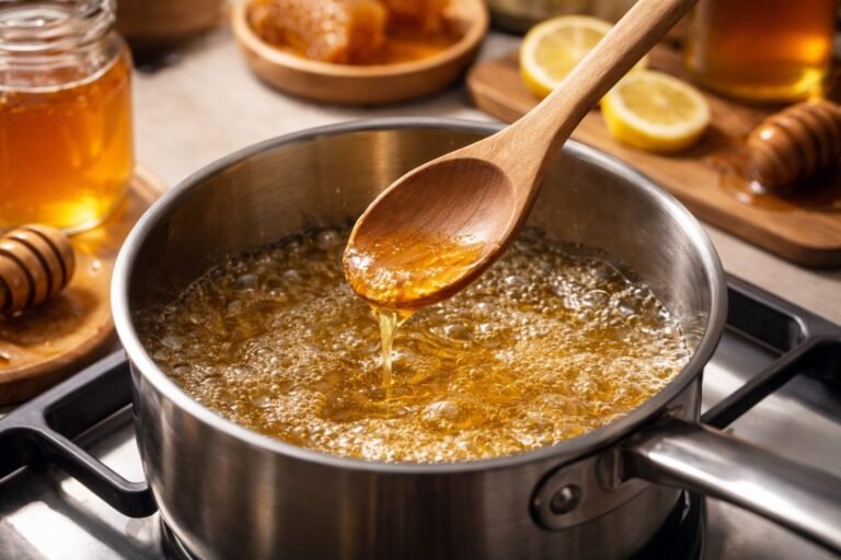 Peut-on cuire du miel