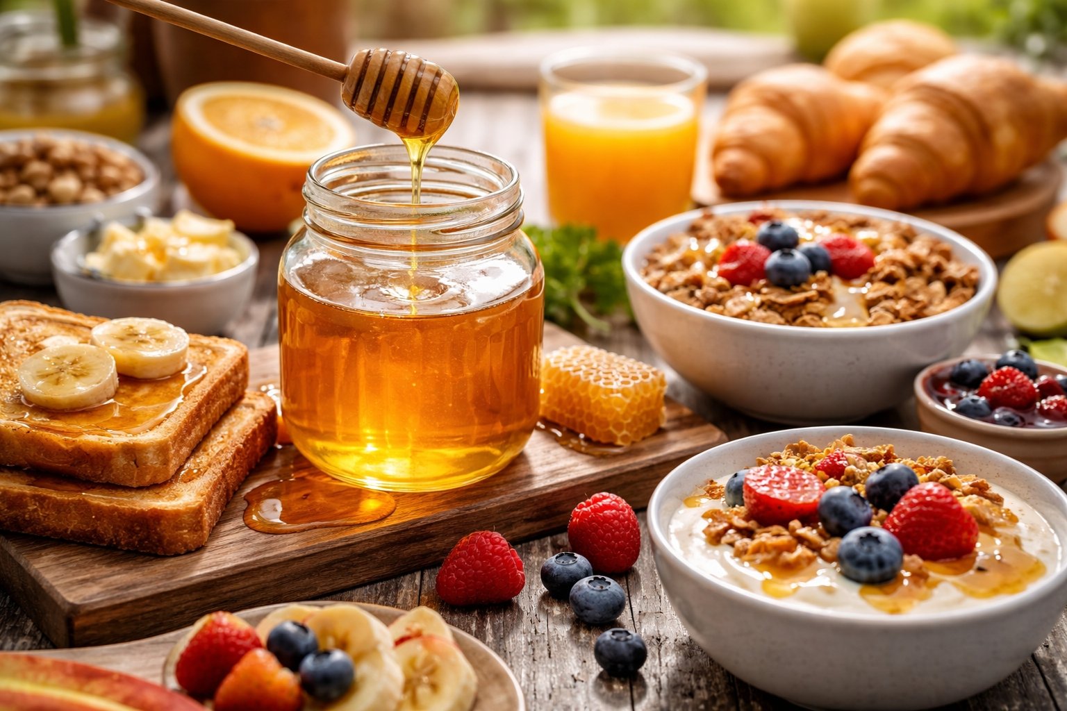 Avec quoi manger du miel le matin