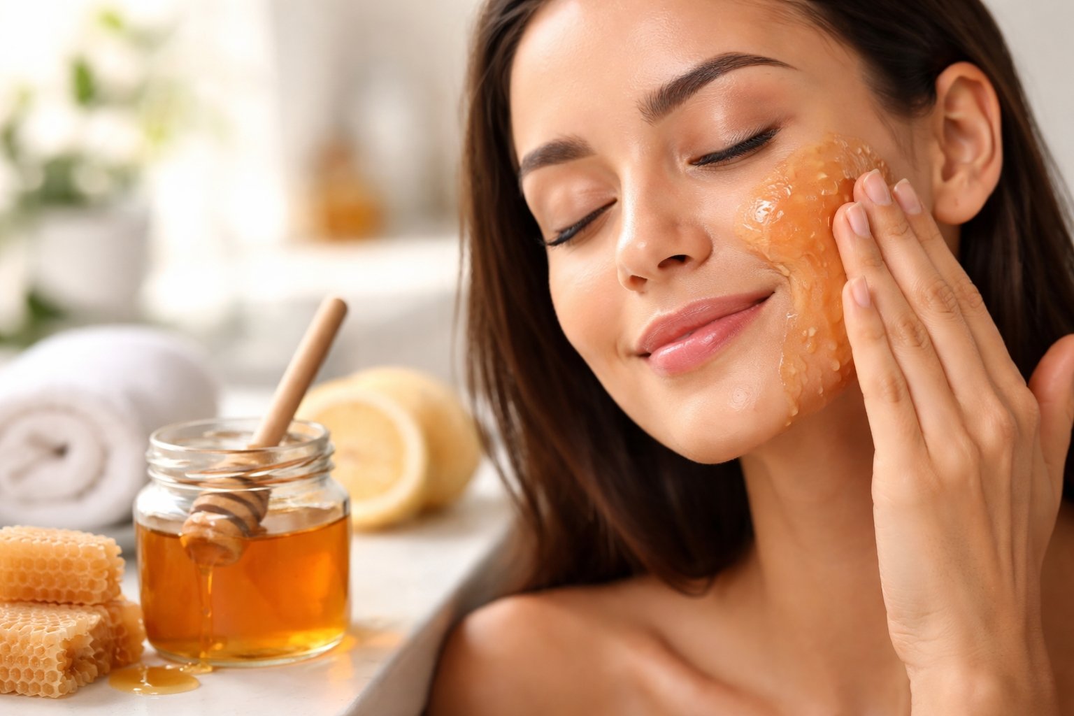 Comment nettoyer son visage avec du miel