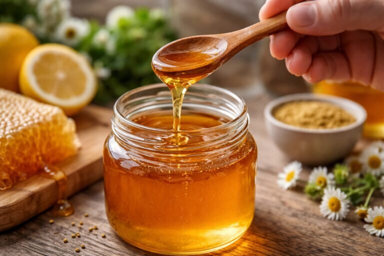 Comment savoir si le miel est pur avec une cuillère