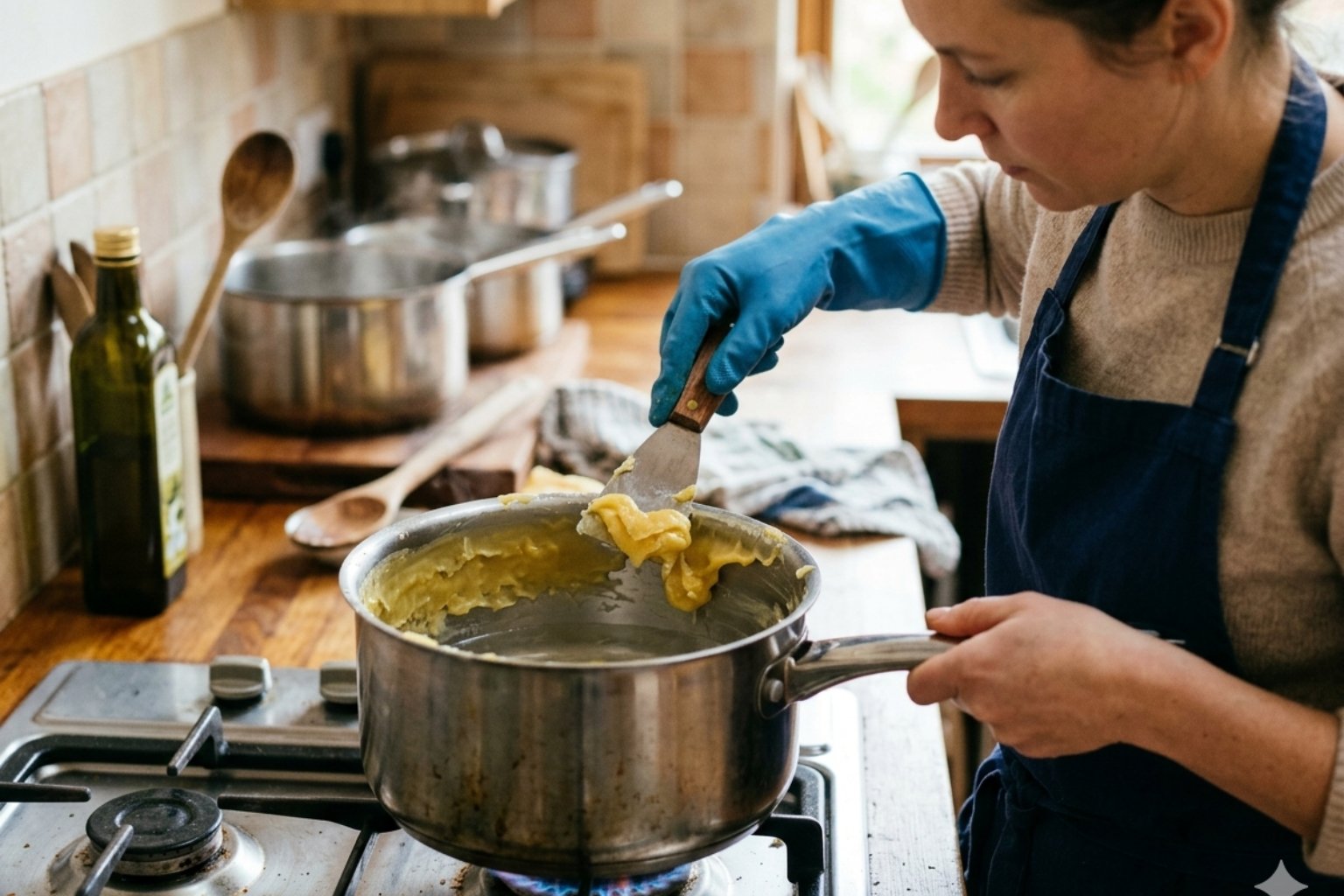 Comment enlever de la cire d'abeille dans une casserole