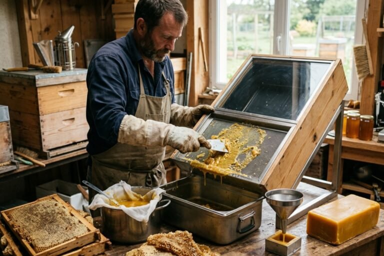 Comment extraire la cire d'abeille