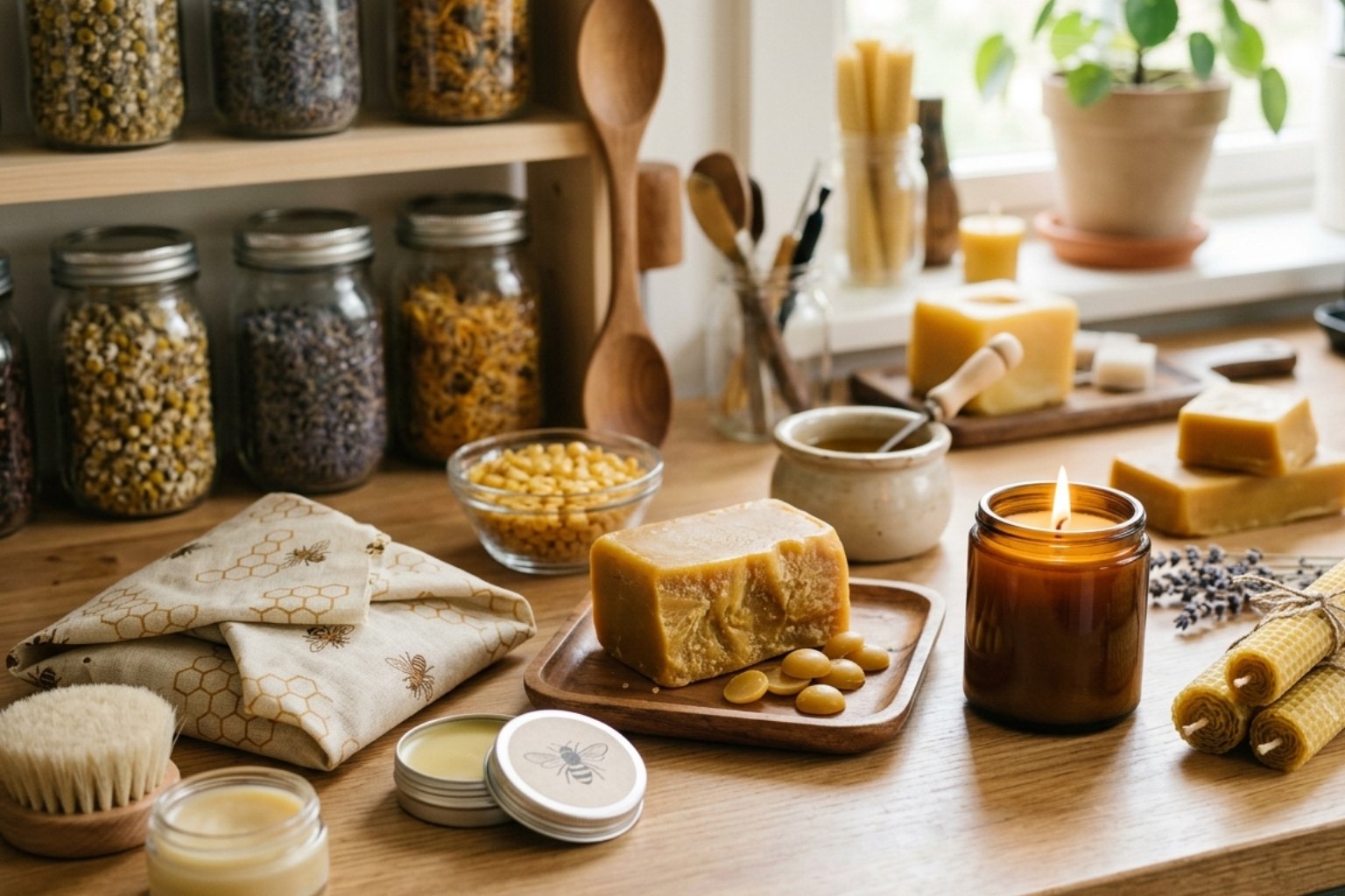 Que faire avec de la cire d'abeille