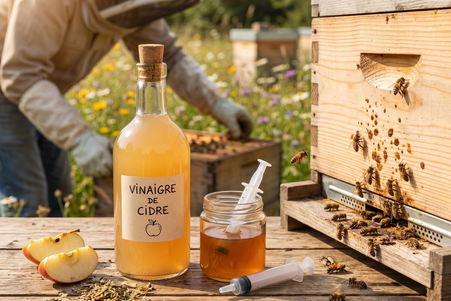 Nosémose et vinaigre de cidre