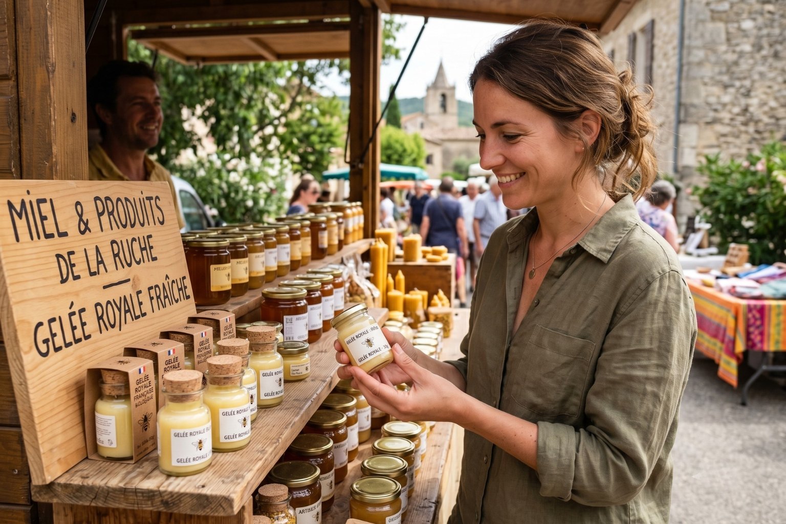 Où trouver et acheter de la gelée royale