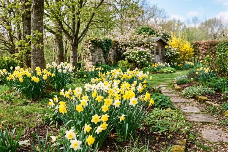 Où planter des narcisses au jardin