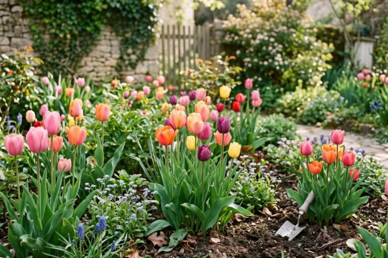 Peut-on laisser les bulbes de tulipes en terre toute l'année