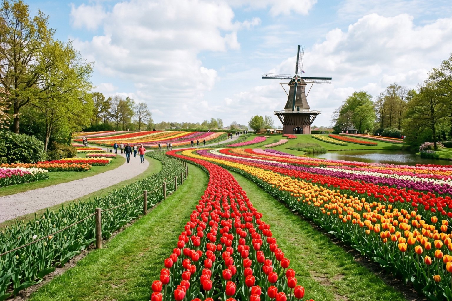 Quand aller voir les tulipes en Hollande et à Amsterdam