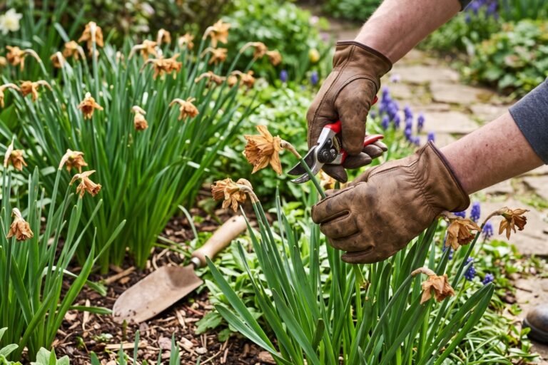 Quand et comment couper les narcisses fanées après floraison