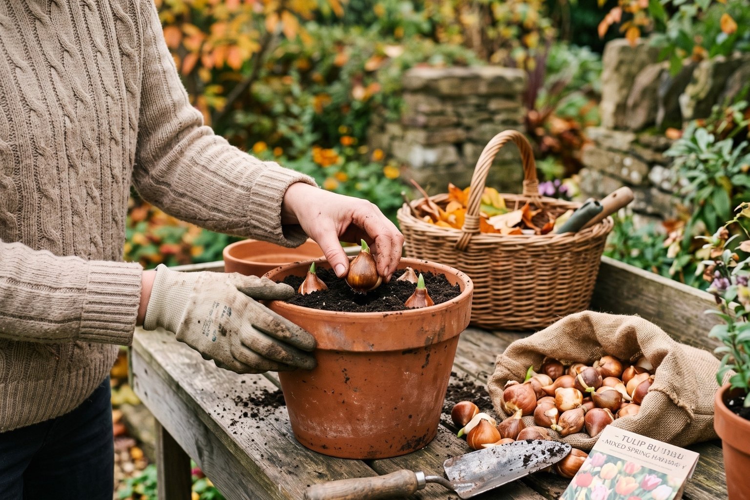 Quand planter des bulbes de tulipes en pot