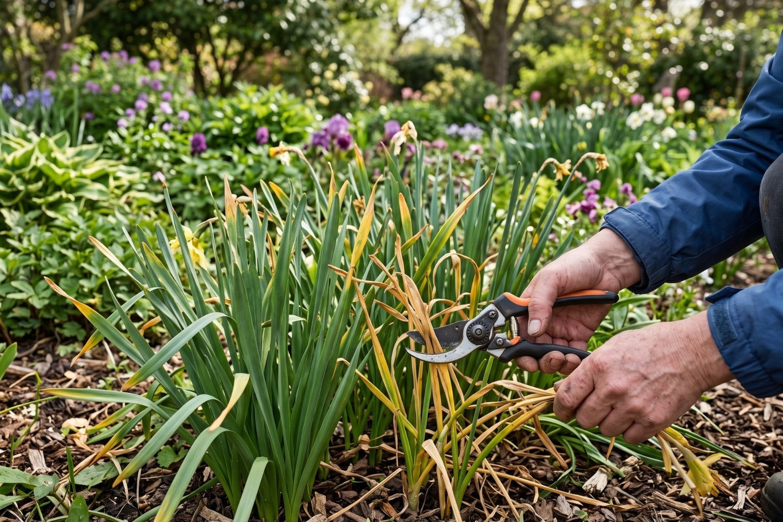 quand couper les feuilles des jonquilles après la floraison